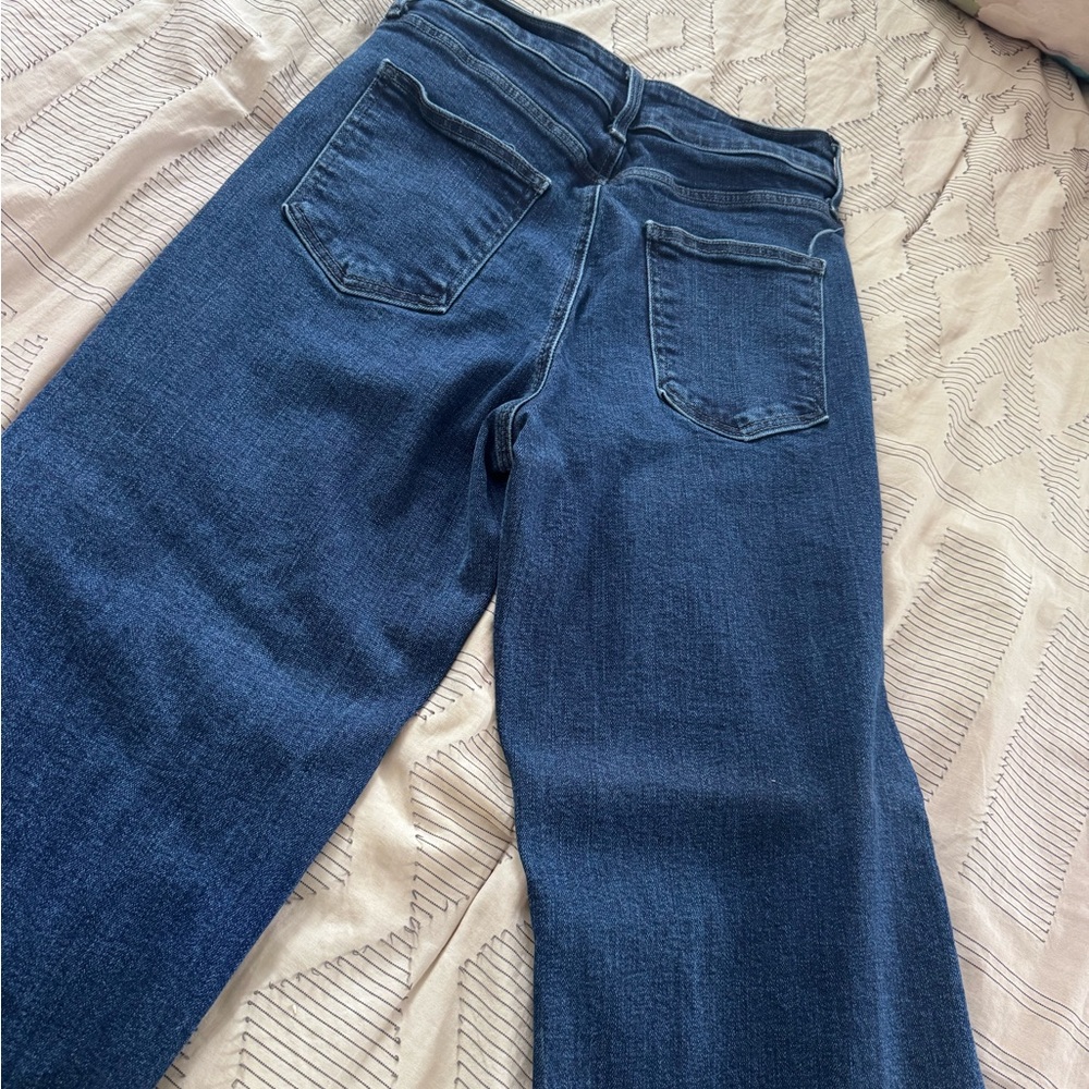 Just Black Wide-Leg Jeans in Dark Indigo - Picture 3 of 4